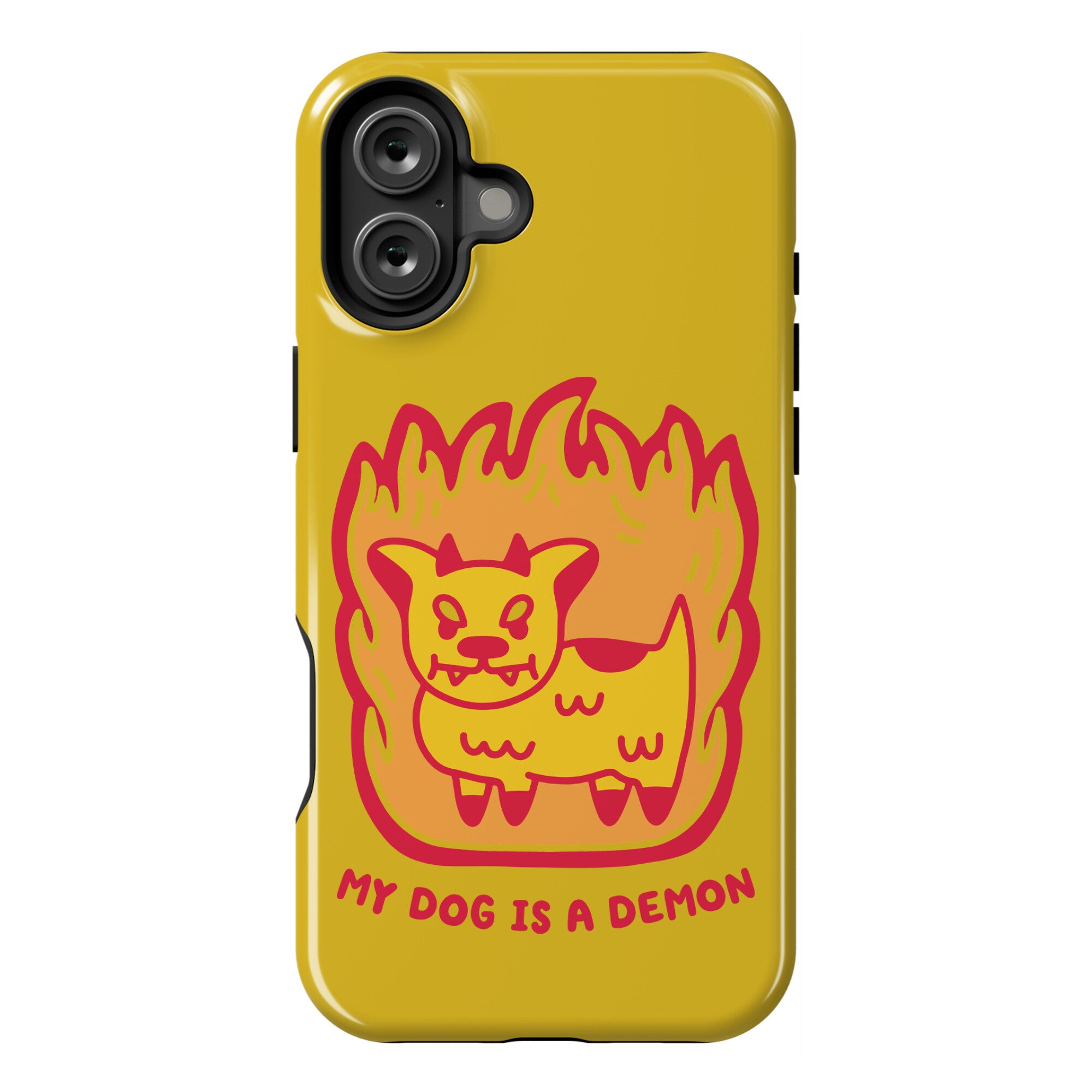 My Dog is a Demon Phone Case