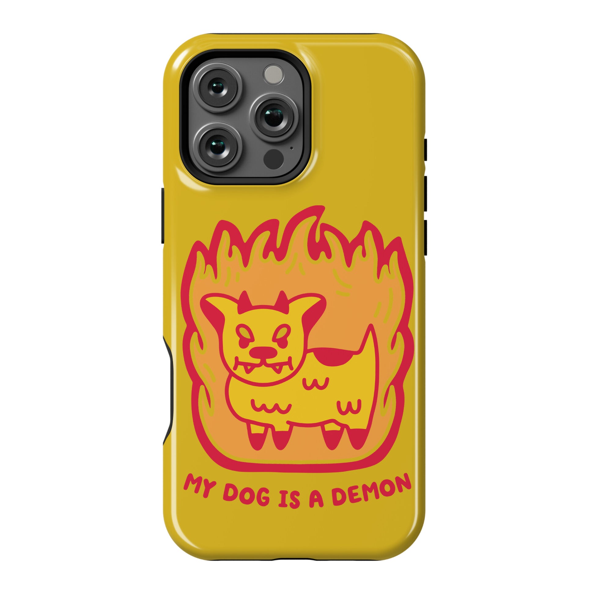 My Dog is a Demon Phone Case