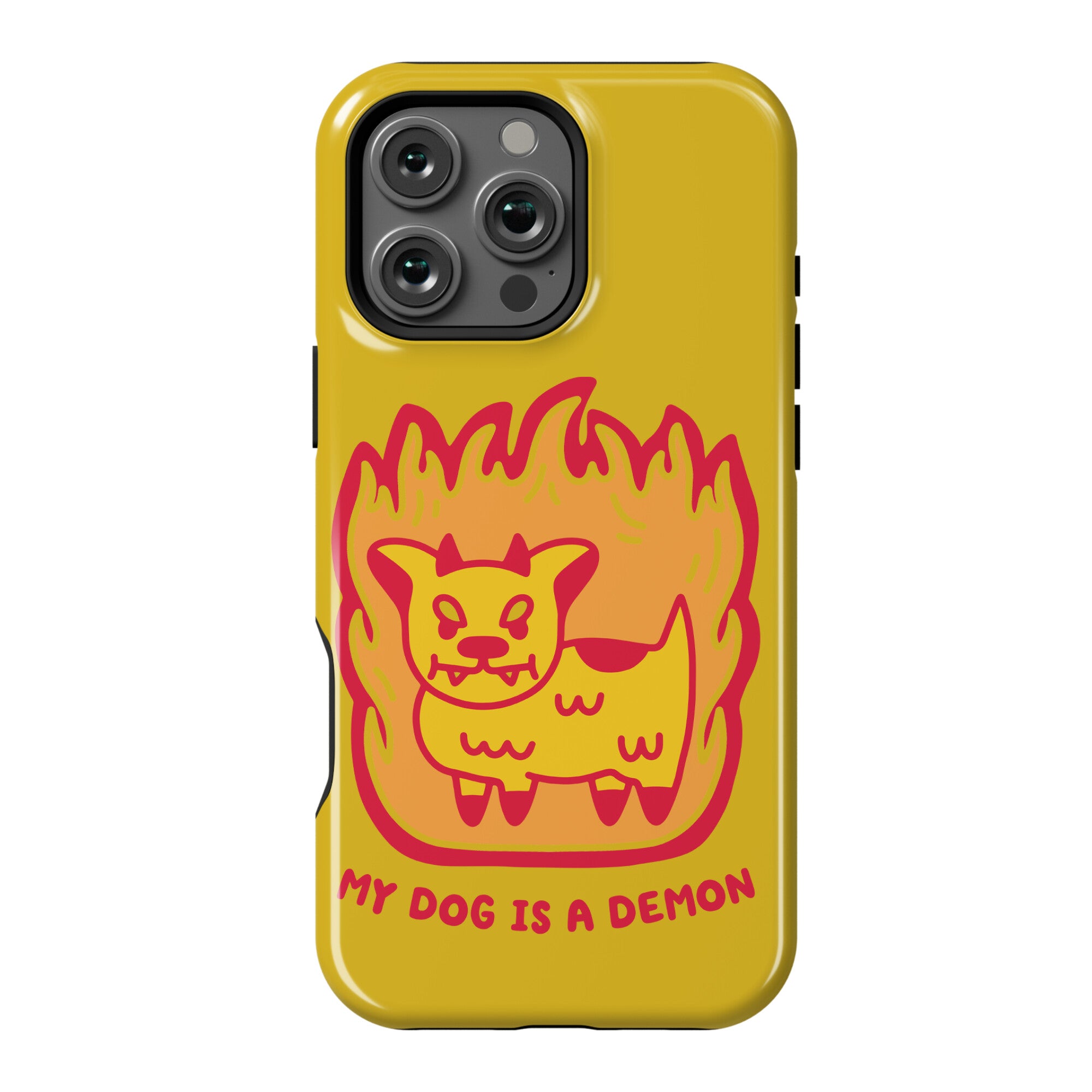 My Dog is a Demon Phone Case