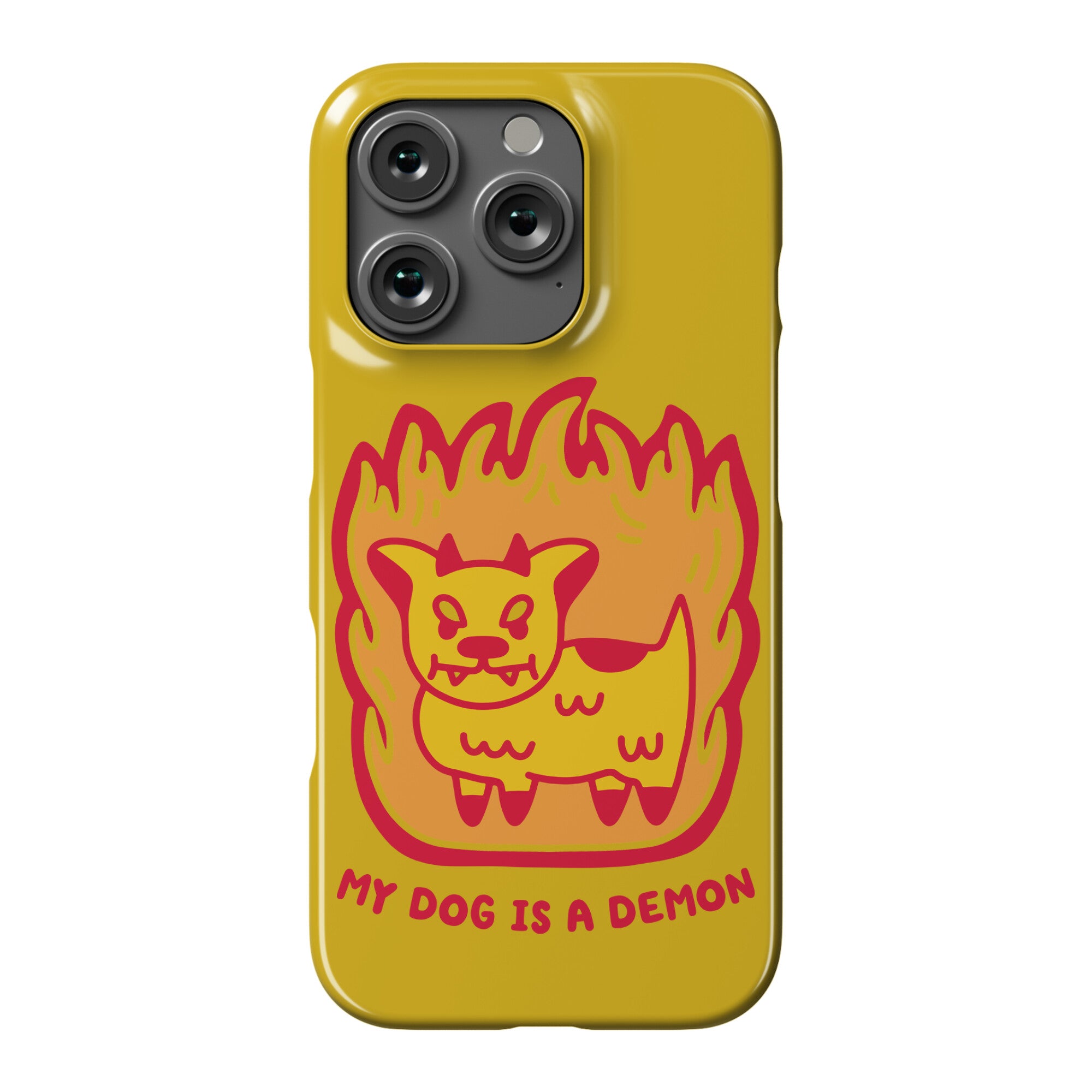 My Dog is a Demon Phone Case