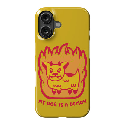 My Dog is a Demon Phone Case