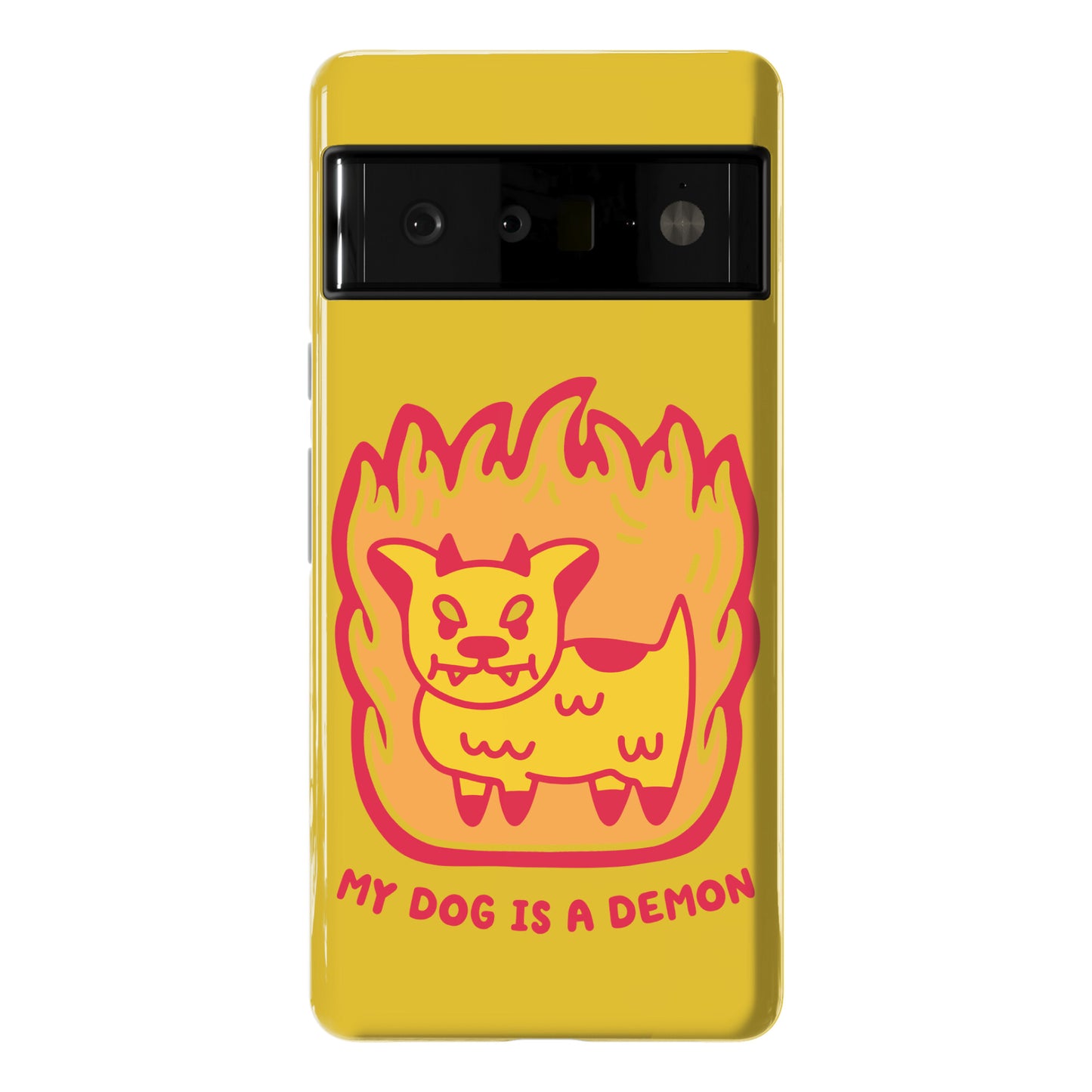 My Dog is a Demon Phone Case