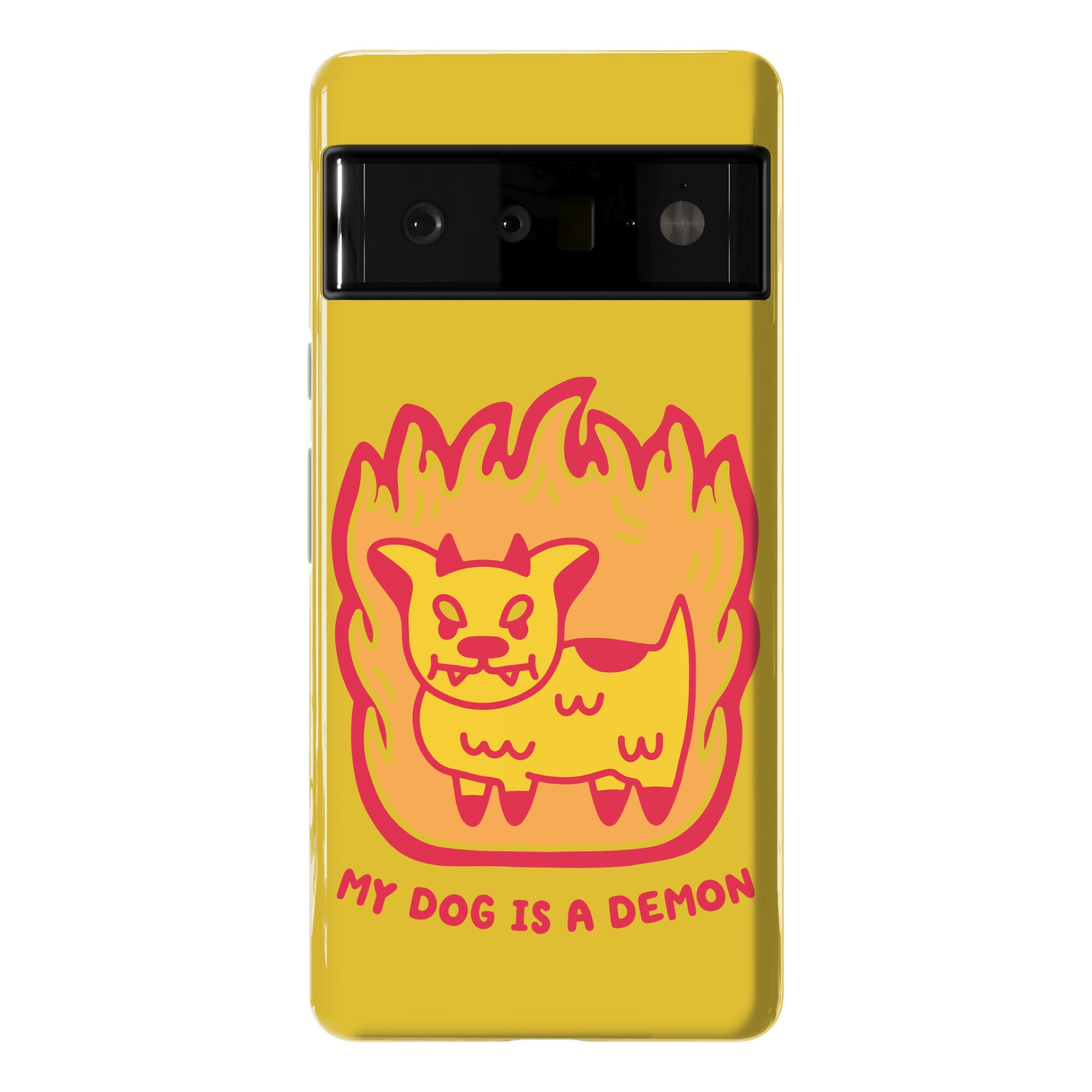 My Dog is a Demon Phone Case