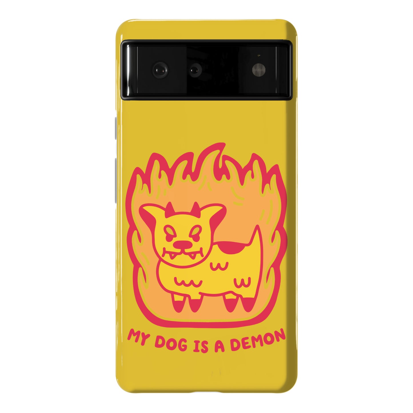 My Dog is a Demon Phone Case