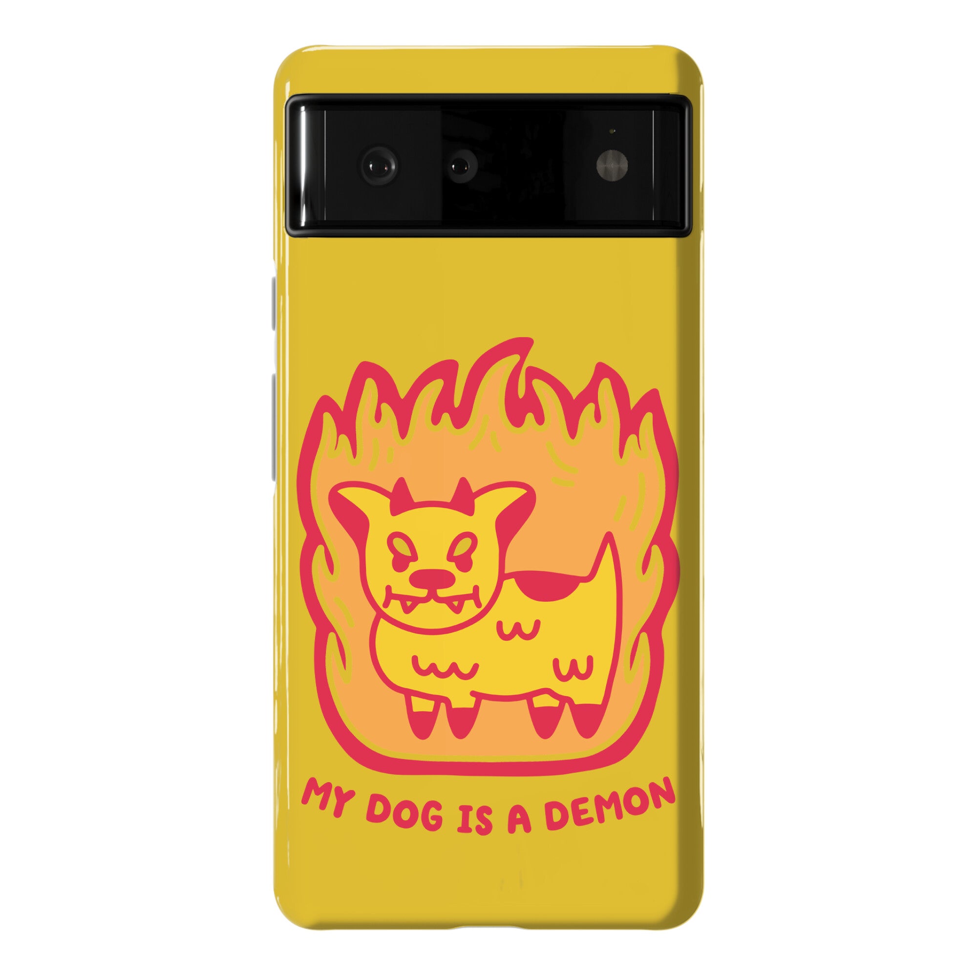 My Dog is a Demon Phone Case