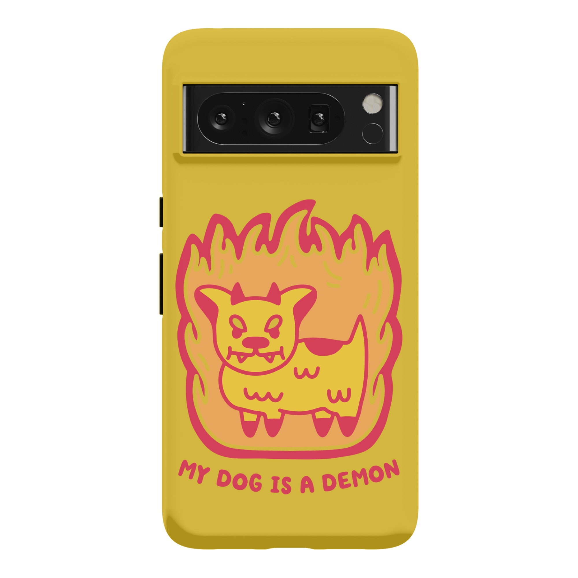 My Dog is a Demon Phone Case