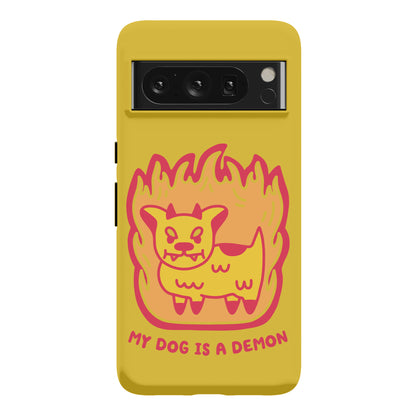 My Dog is a Demon Phone Case