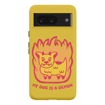 My Dog is a Demon Phone Case