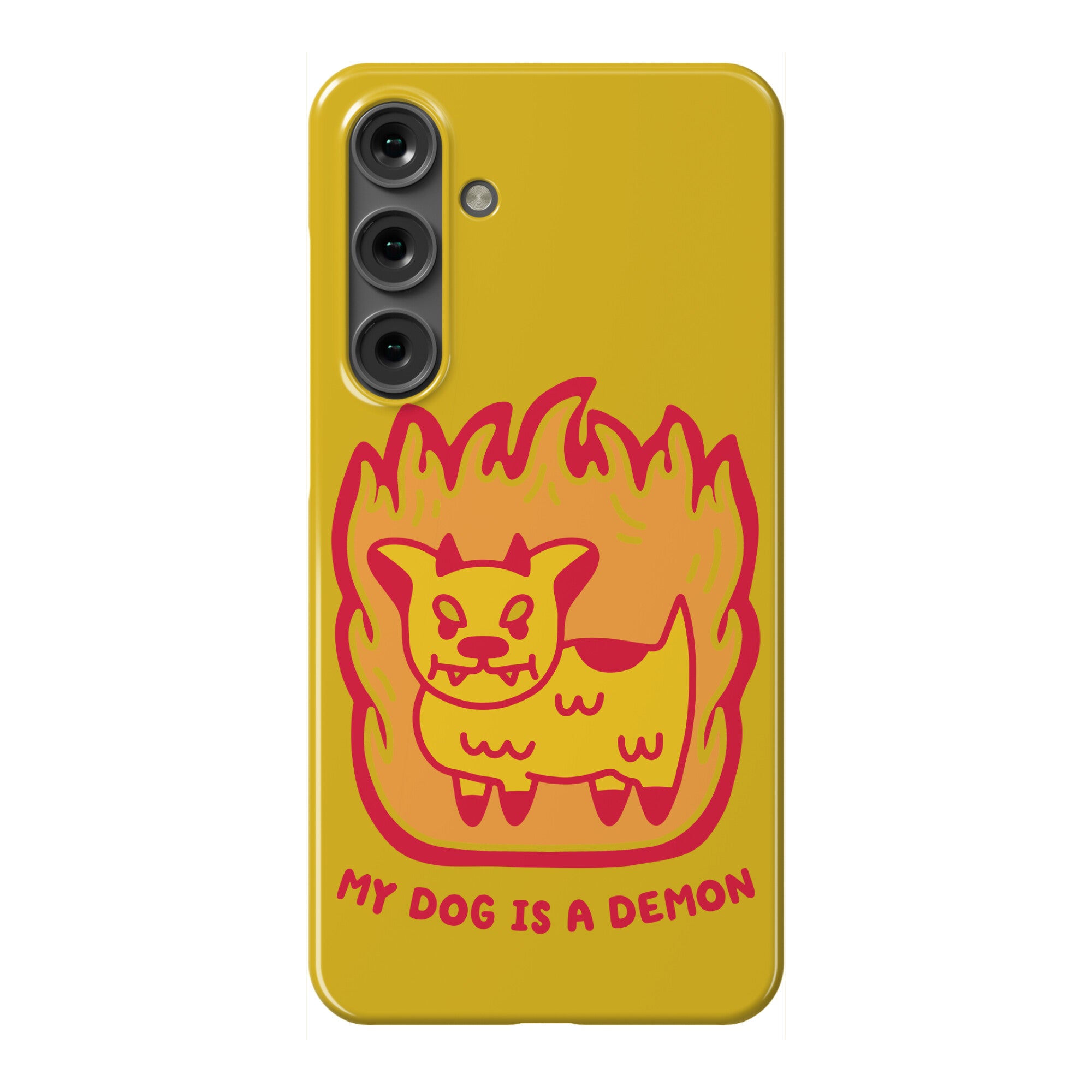 My Dog is a Demon Phone Case