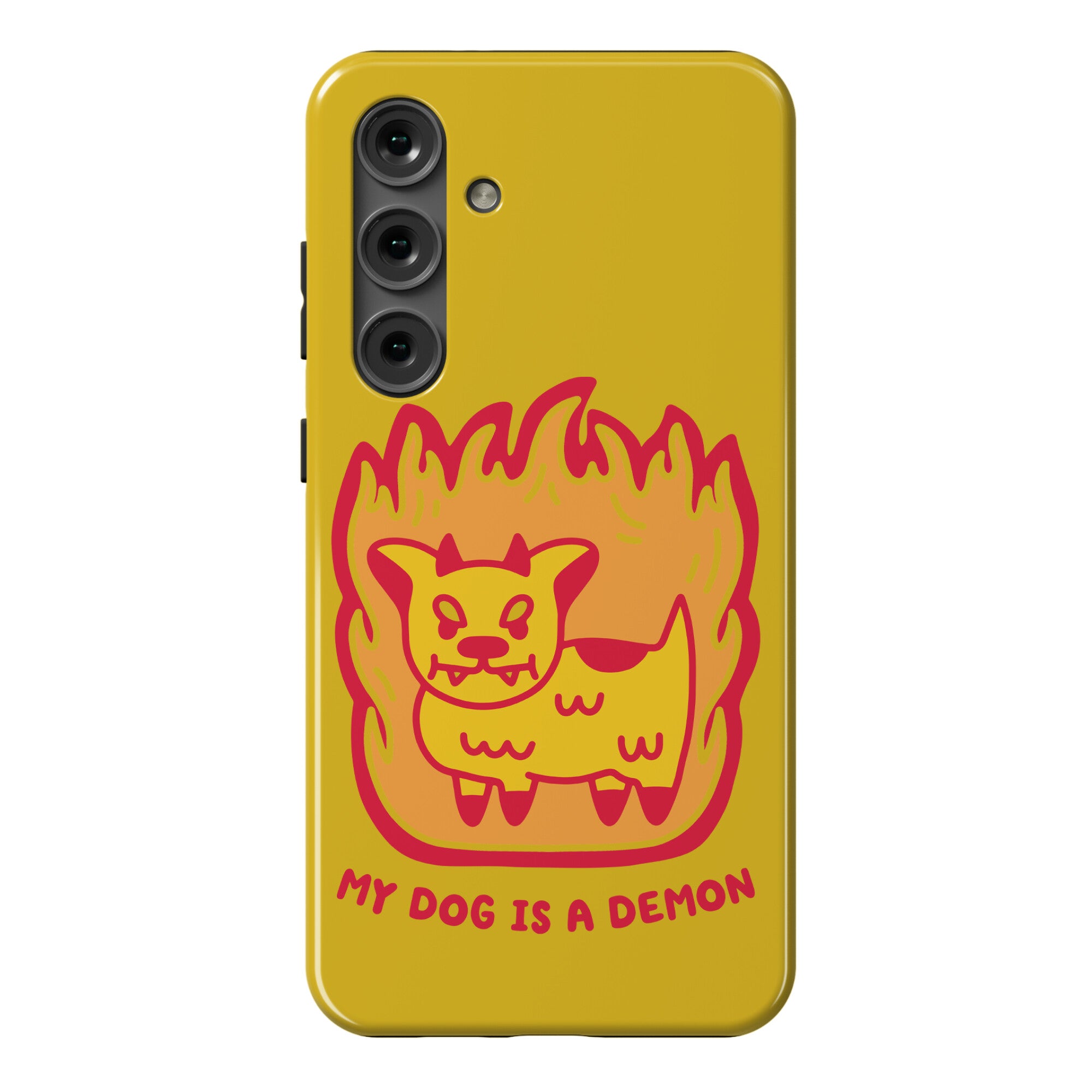 My Dog is a Demon Phone Case