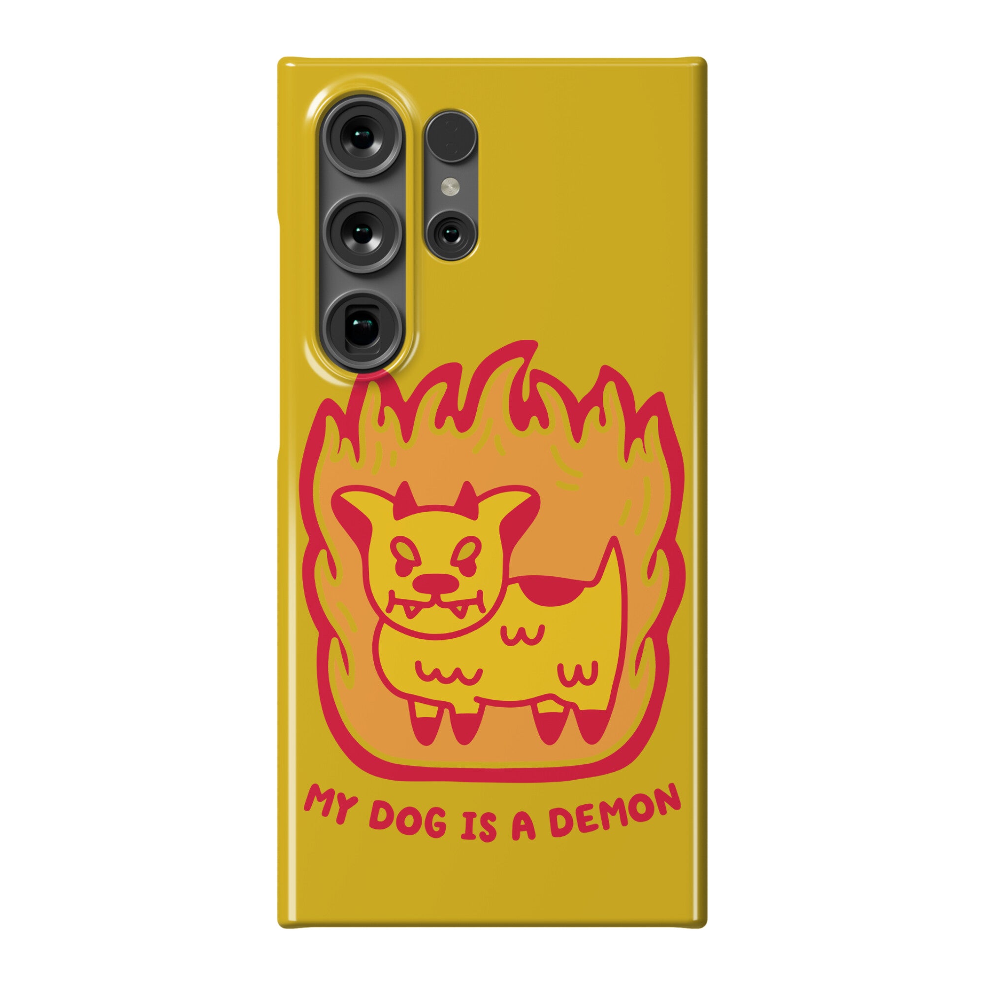 My Dog is a Demon Phone Case