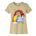 90's Rainbow Barfing Exorcist Women's Cotton Tee