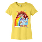 90's Rainbow Barfing Exorcist Women's Cotton Tee