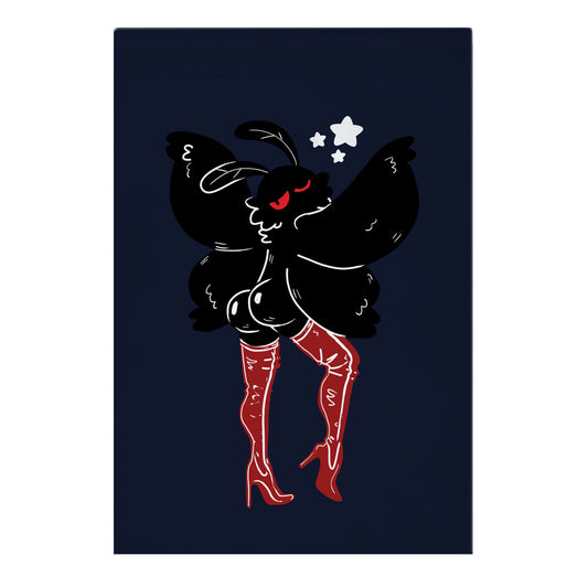 MothDAMN Garden Flag