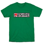 I Love Anime T-Shirt