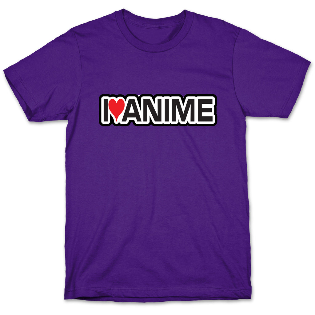 I Love Anime T-Shirt