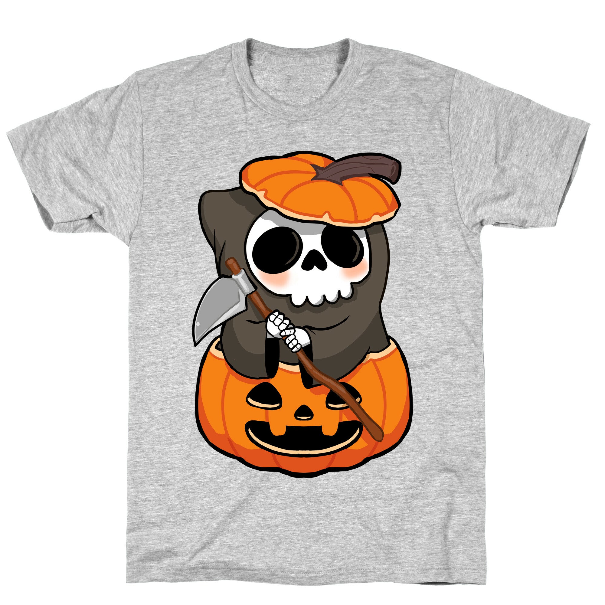 Cute Halloween Grim Reaper T-Shirt