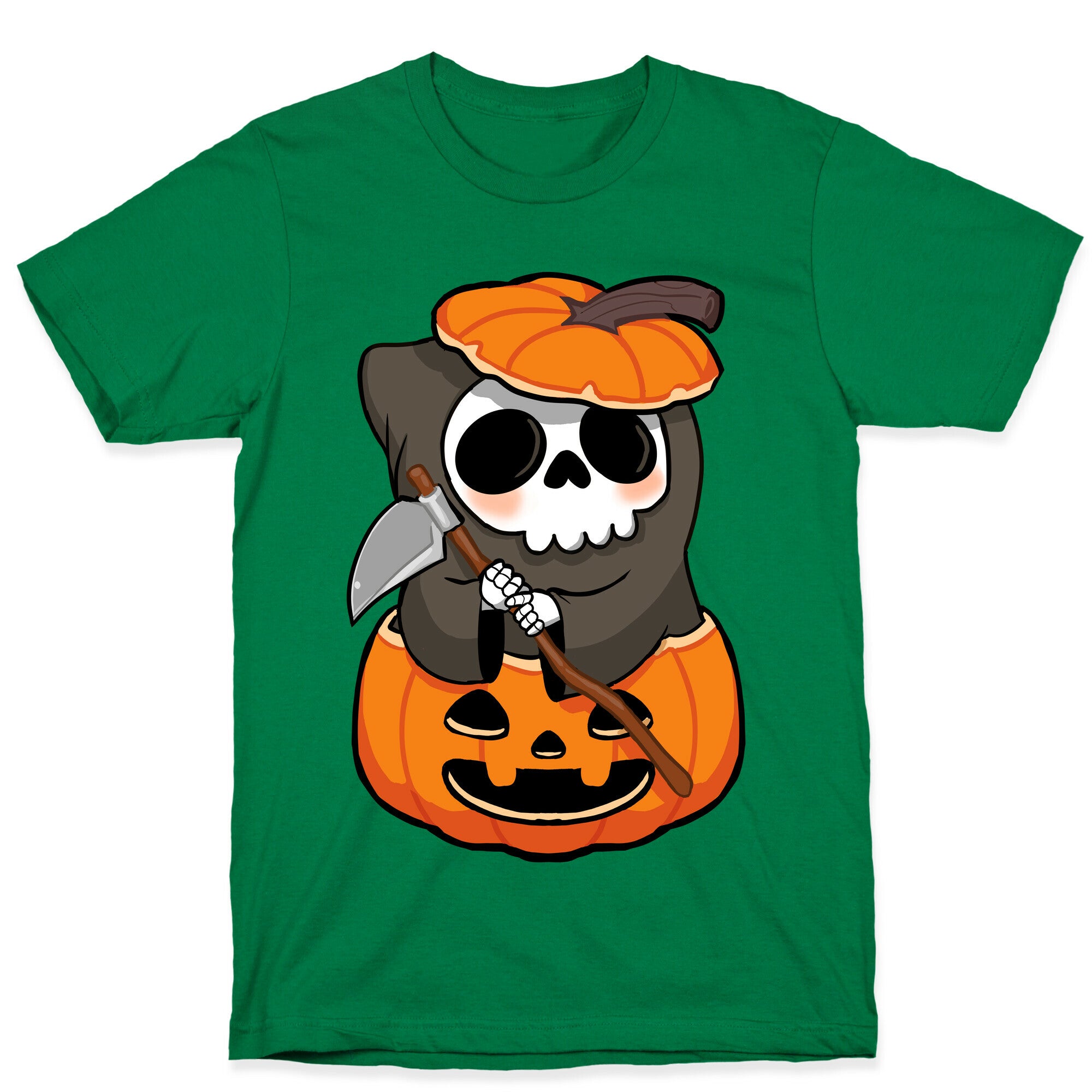 Cute Halloween Grim Reaper T-Shirt