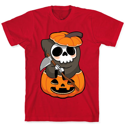 Cute Halloween Grim Reaper T-Shirt