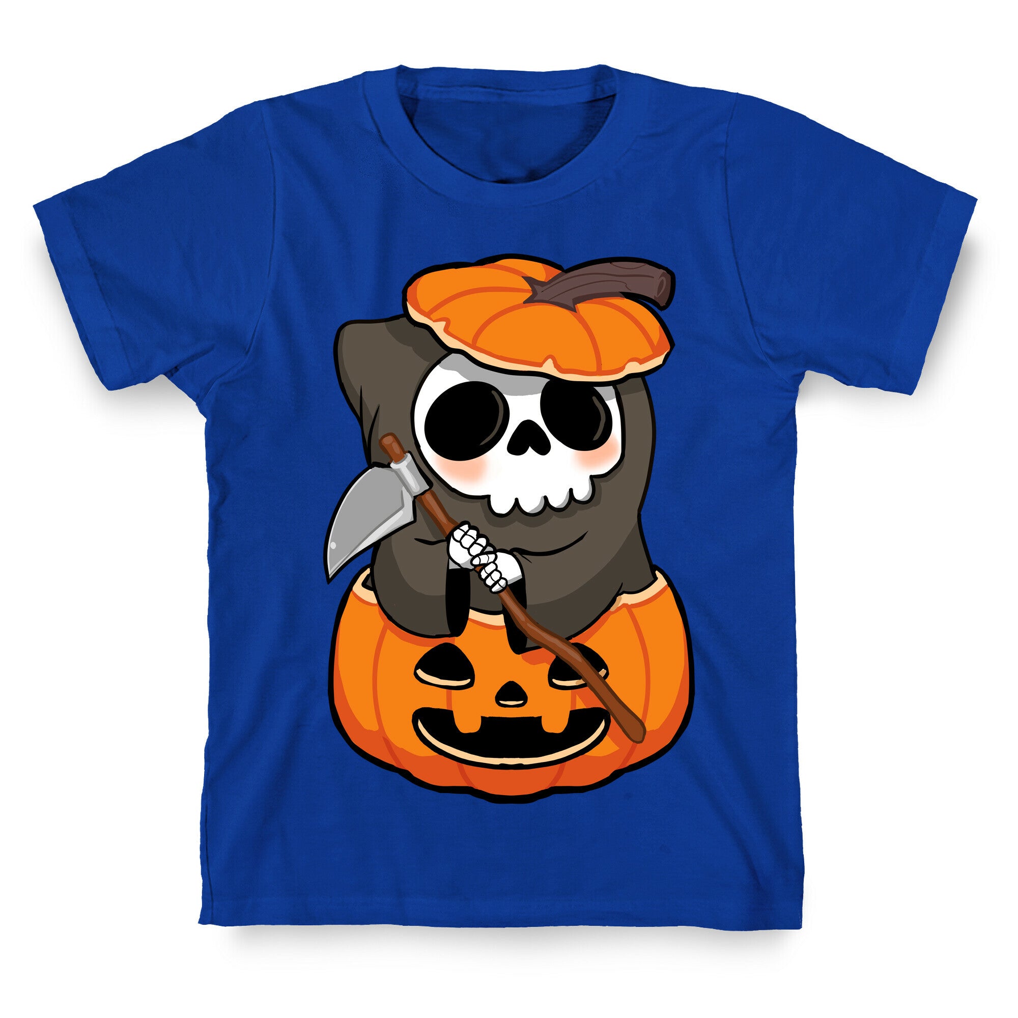 Cute Halloween Grim Reaper T-Shirt