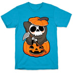Cute Halloween Grim Reaper Unisex Triblend Tee