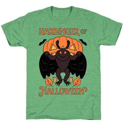 Harbinger of Halloween Mothman Unisex Triblend Tee