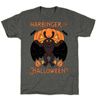 Harbinger of Halloween Mothman Unisex Triblend Tee