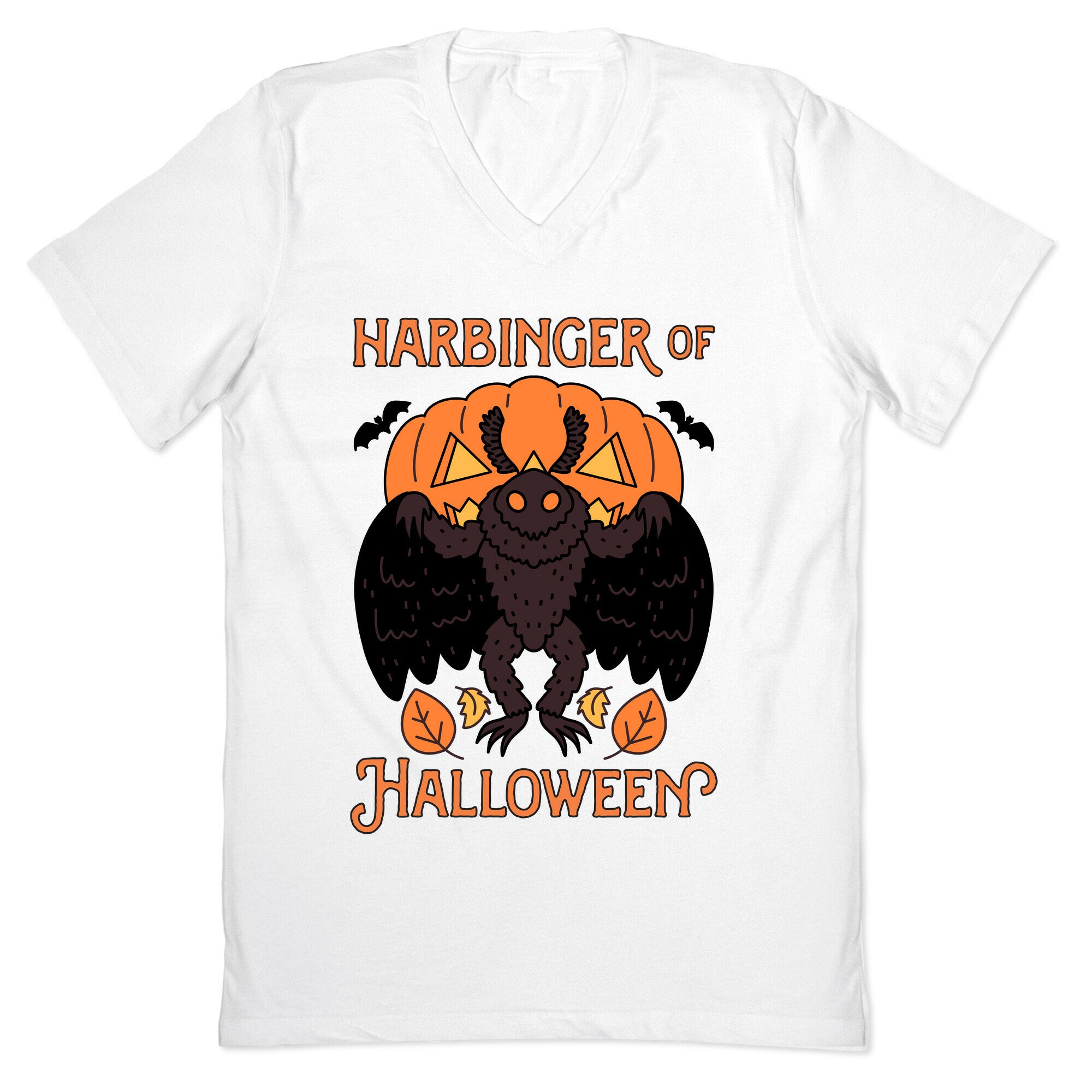 Harbinger of Halloween Mothman V-Neck