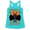 Harbinger of Halloween Mothman Racerback Tank