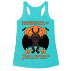 Harbinger of Halloween Mothman Racerback Tank
