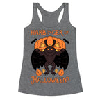 Harbinger of Halloween Mothman Racerback Tank