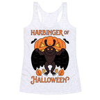 Harbinger of Halloween Mothman Racerback Tank