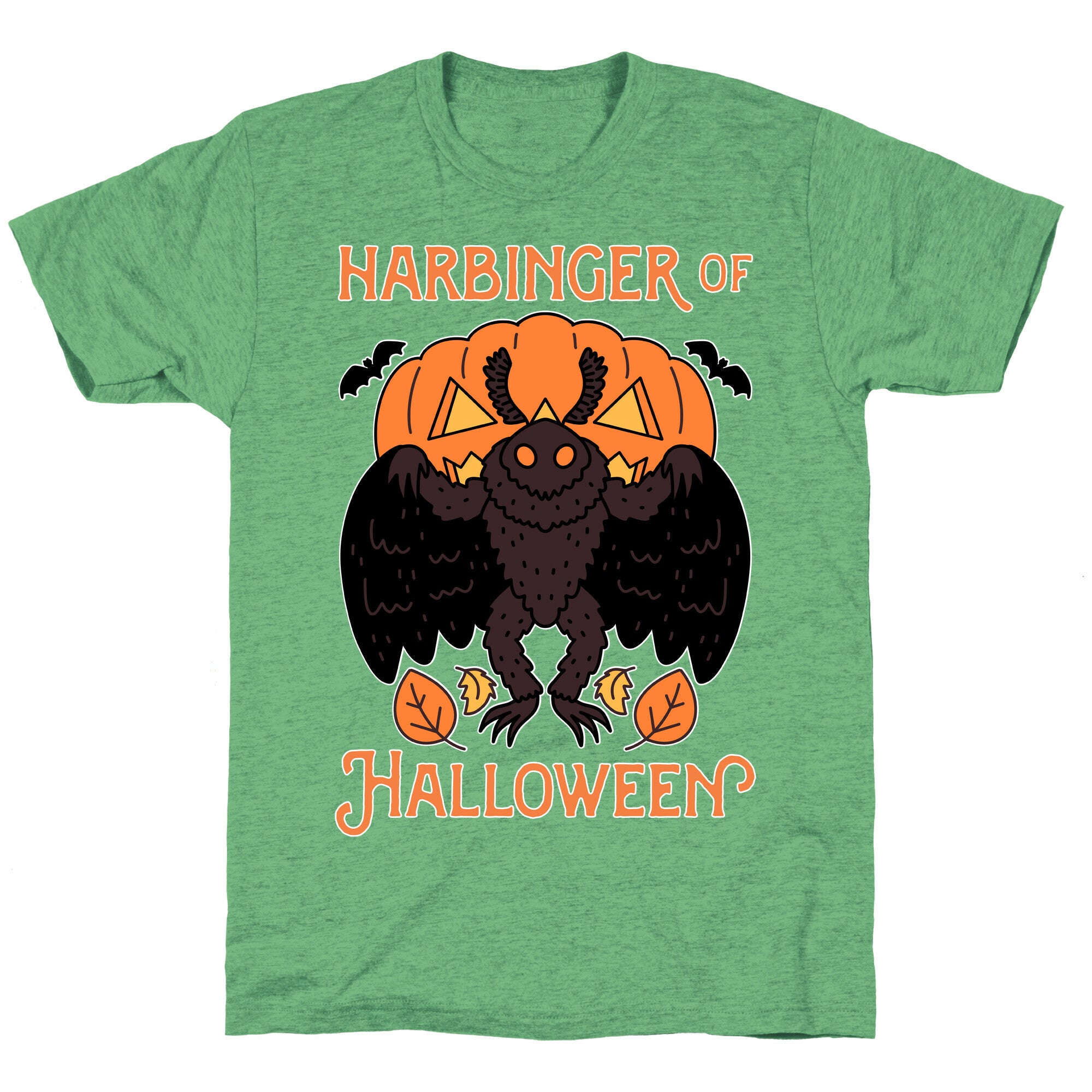 Harbinger of Halloween Mothman Unisex Triblend Tee