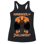 Harbinger of Halloween Mothman Racerback Tank