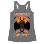 Harbinger of Halloween Mothman Racerback Tank