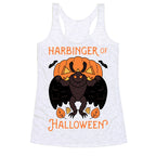 Harbinger of Halloween Mothman Racerback Tank