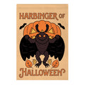 Harbinger of Halloween Mothman Garden Flag