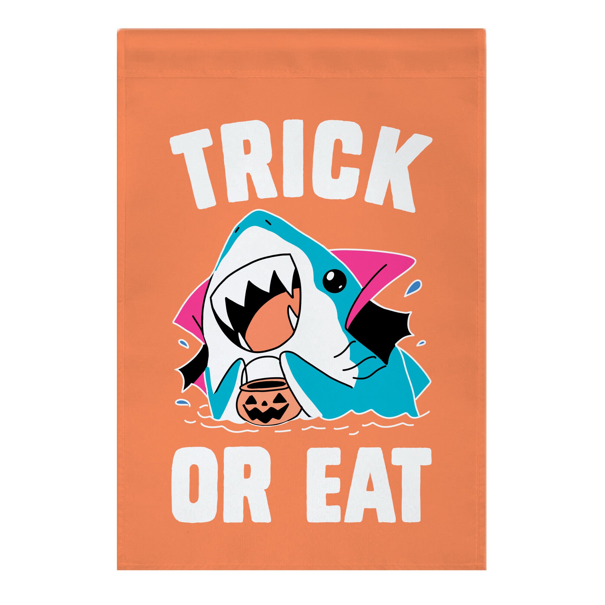 Trick Or Eat Garden Flag