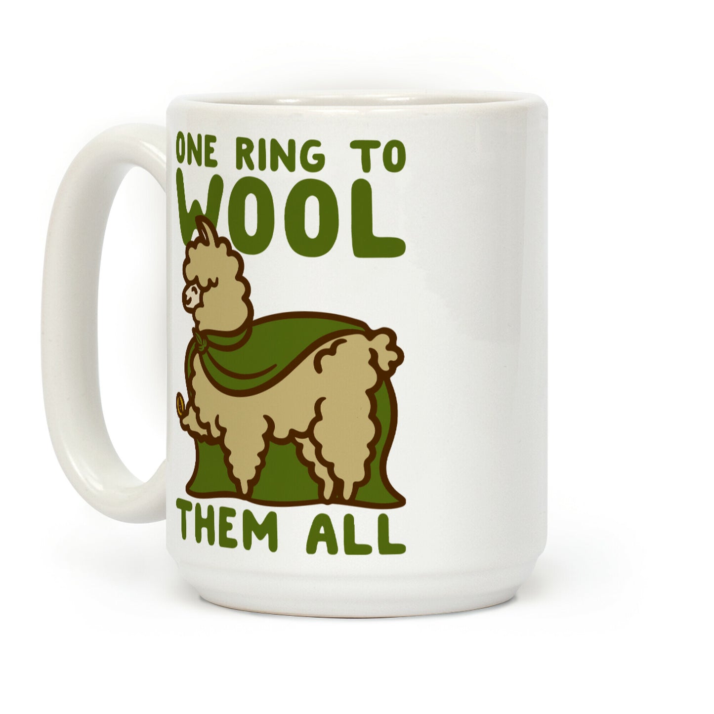 One Ring To Wool Them All Parody Coffee Mug