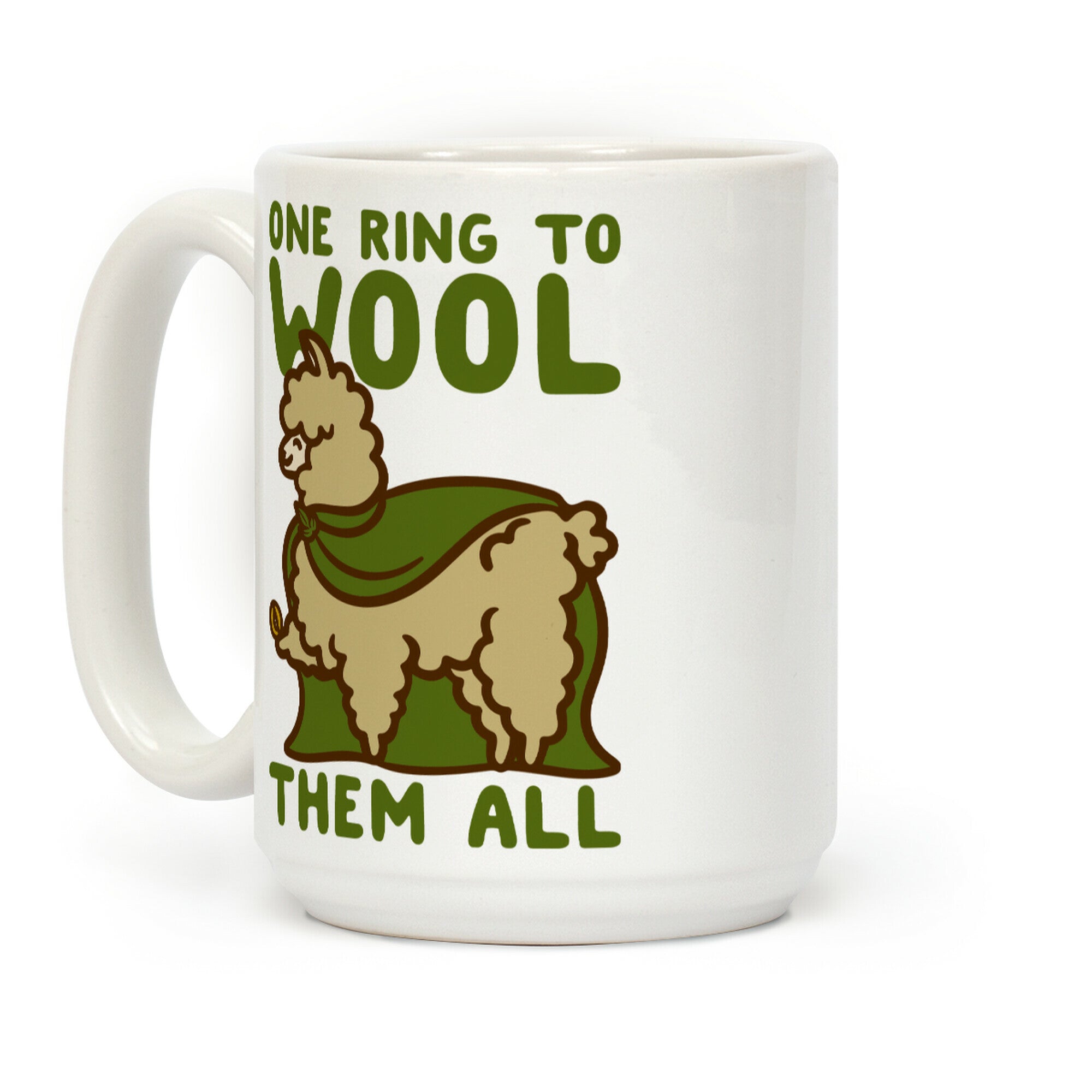 One Ring To Wool Them All Parody Coffee Mug