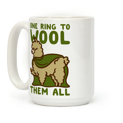 One Ring To Wool Them All Parody Coffee Mug
