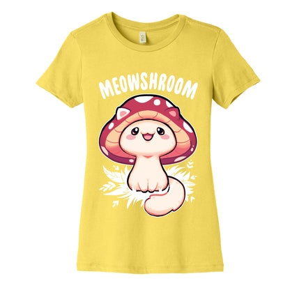 Meowshroom Women's Cotton Tee