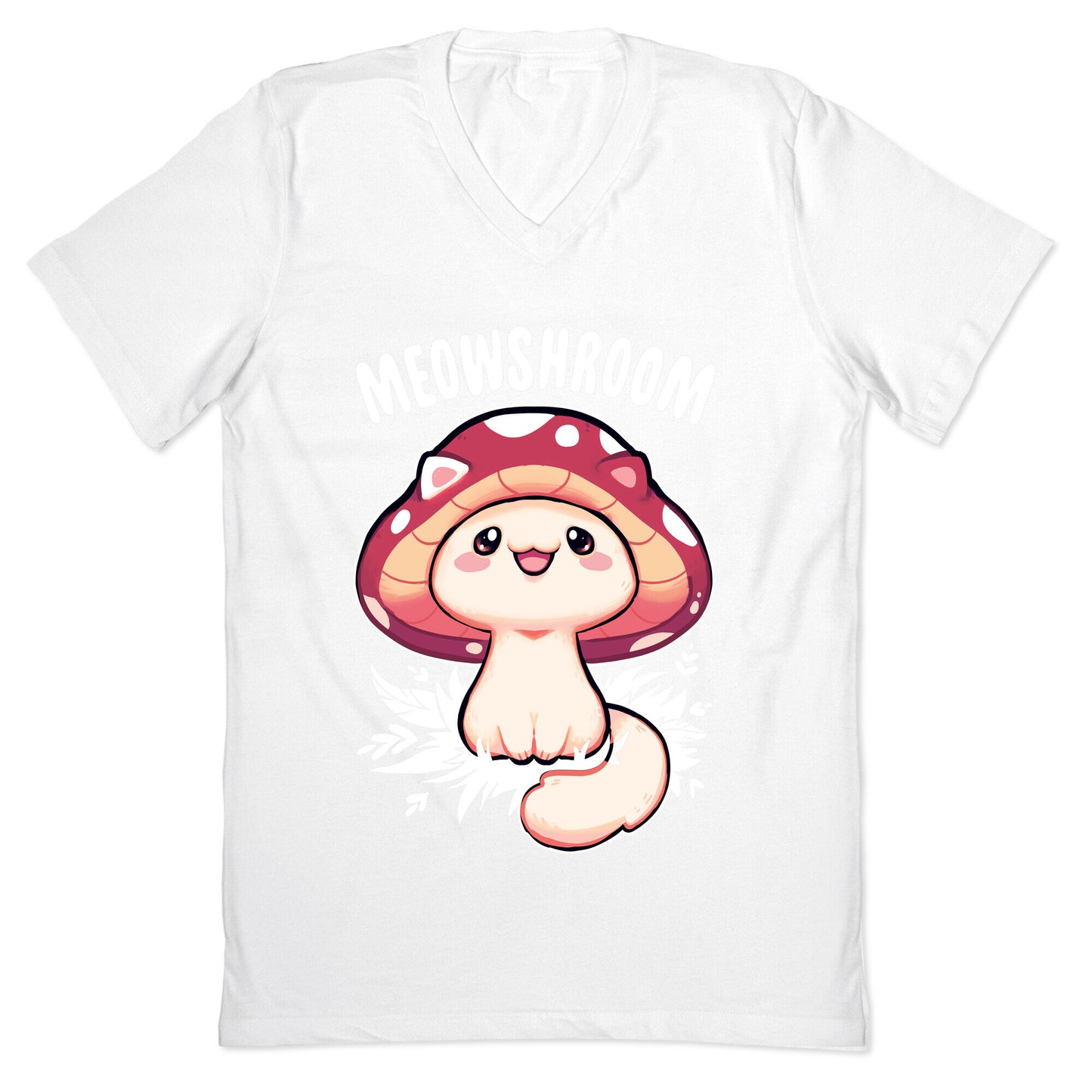 Meowshroom V-Neck