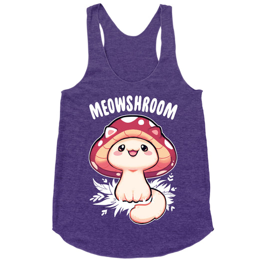 Meowshroom Racerback Tank