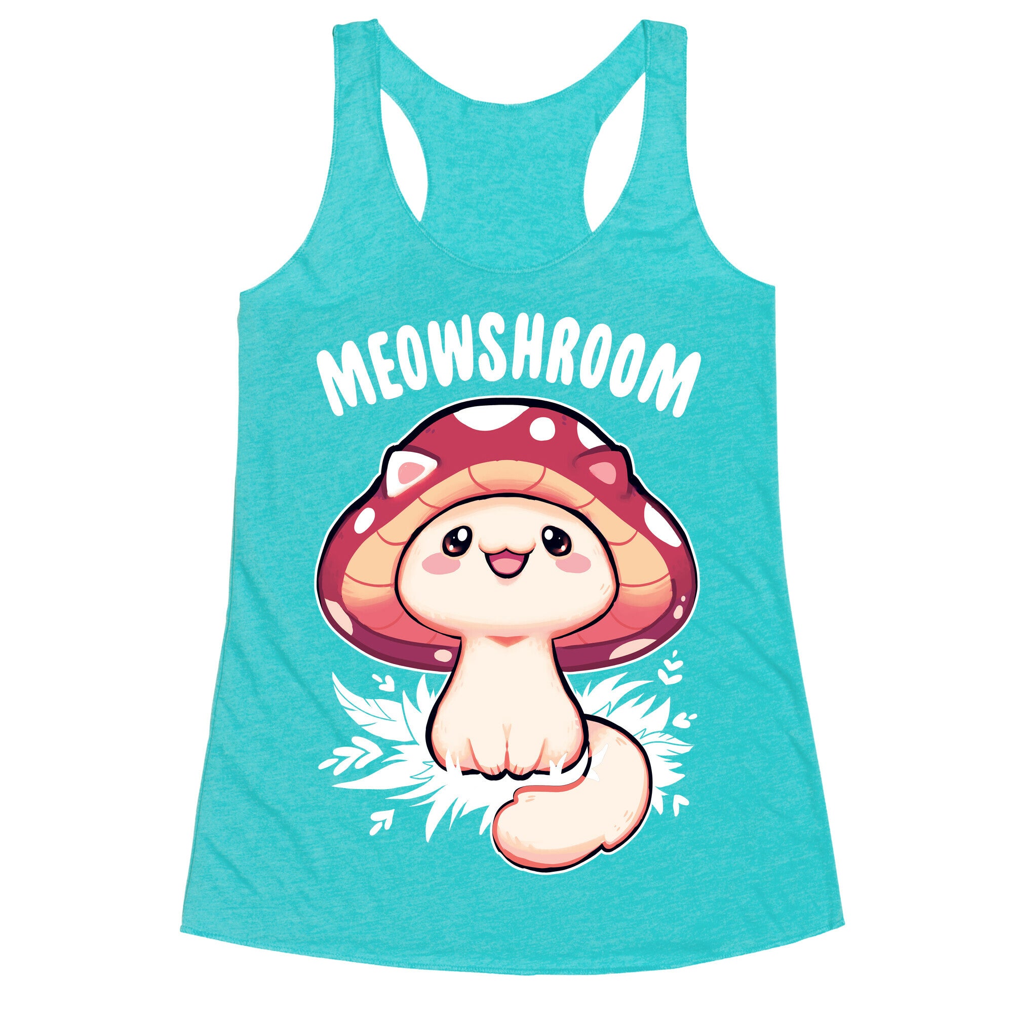 Meowshroom Racerback Tank