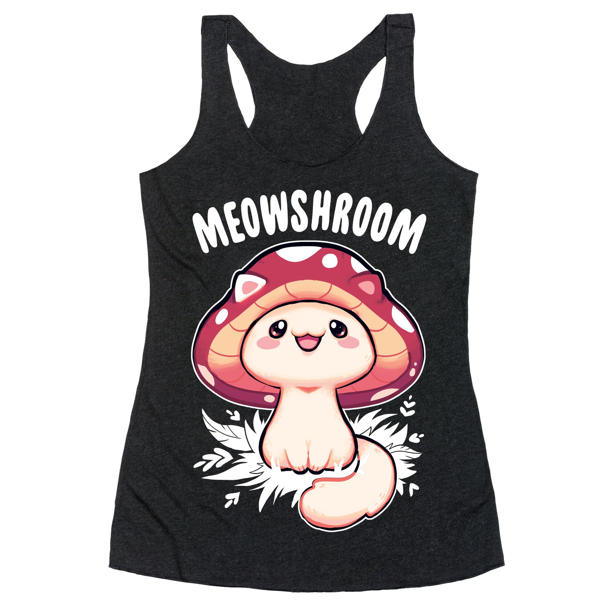 Meowshroom Racerback Tank