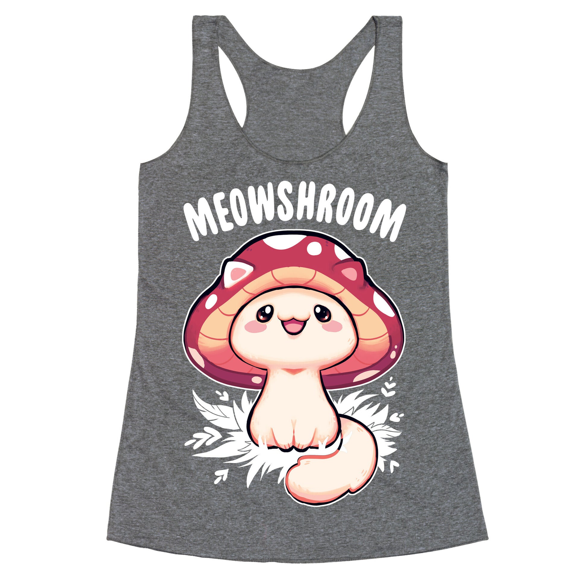 Meowshroom Racerback Tank