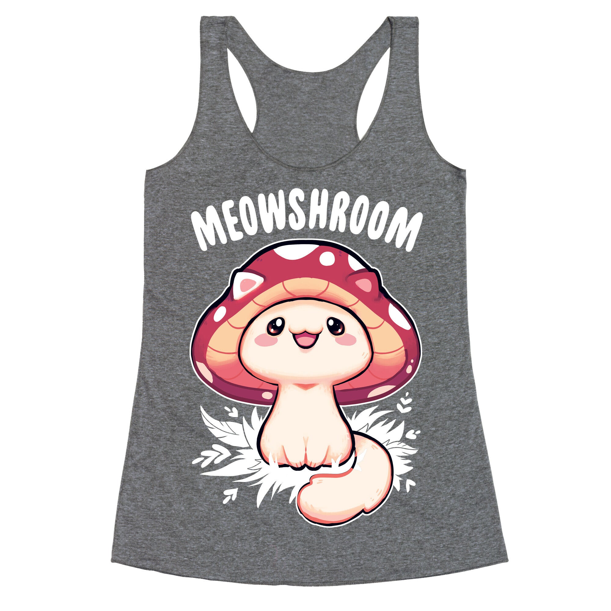 Meowshroom Racerback Tank