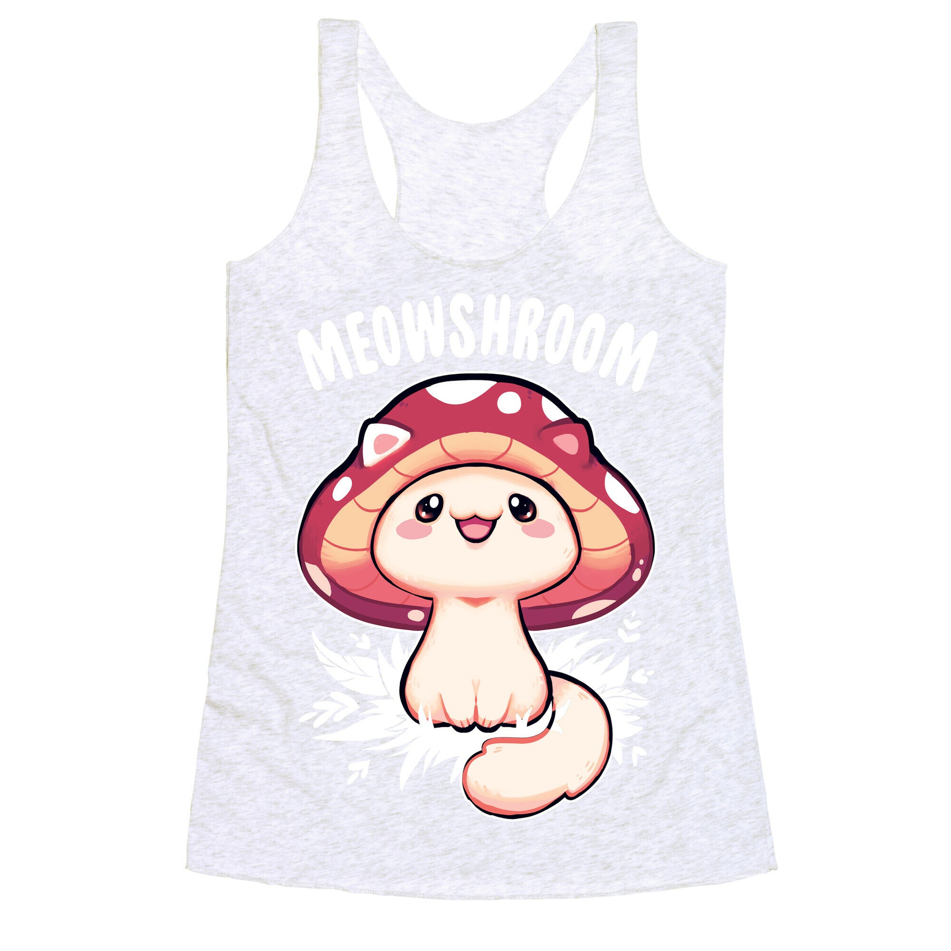Meowshroom Racerback Tank