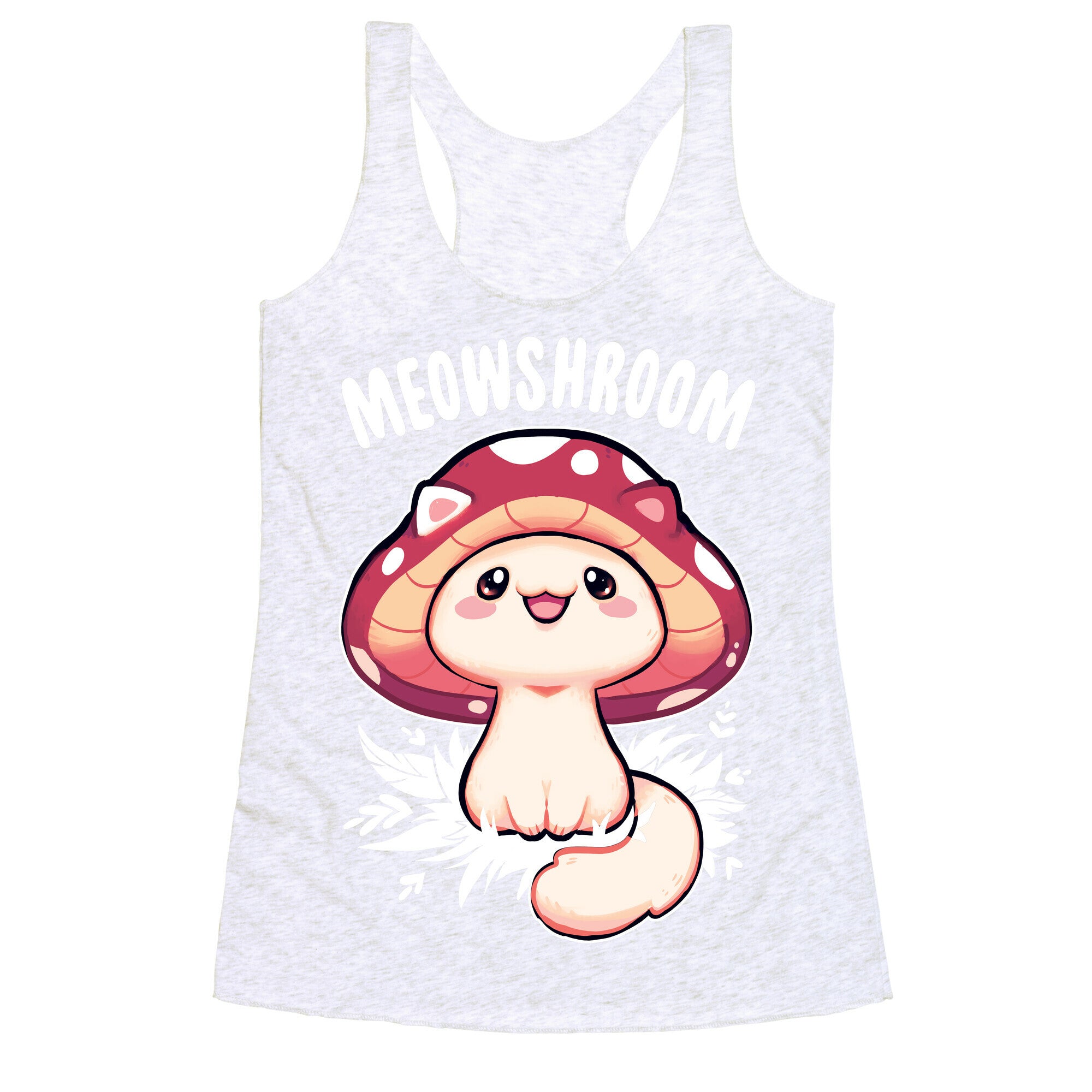 Meowshroom Racerback Tank